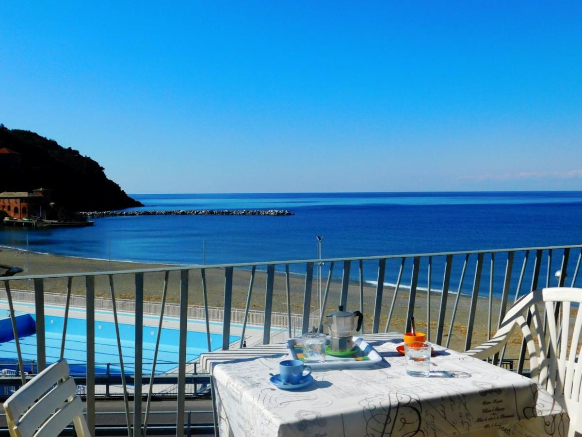 Trilocale Con Meravigliosa Vista Mare, Levanto Exterior foto